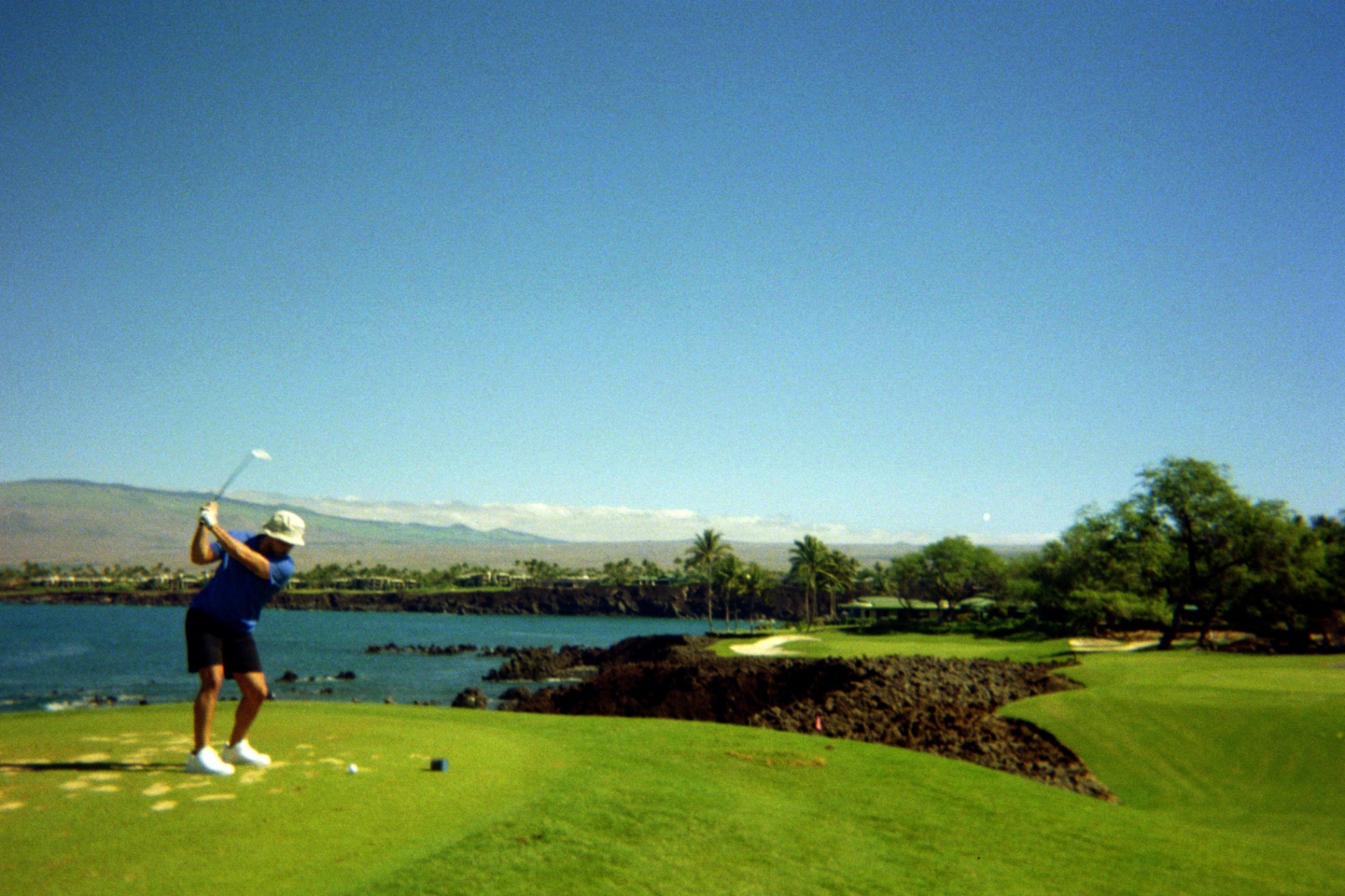 Golf course in Hawaii